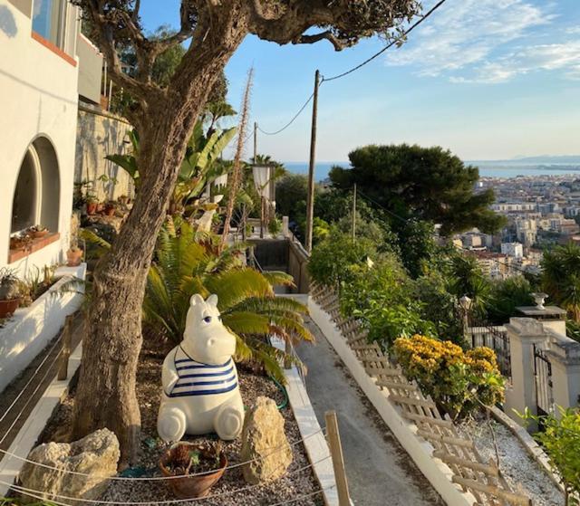 Superbe Appartement Grande Corniche Vue Sur Mer Nice A 4 Min Du Centre Ville Exterior foto